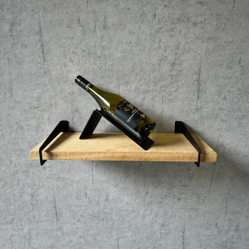 Wine bottle holder table model | 1 bottle | Powder coated steel