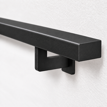 Stalen trapleuning 50x30 mm op maat