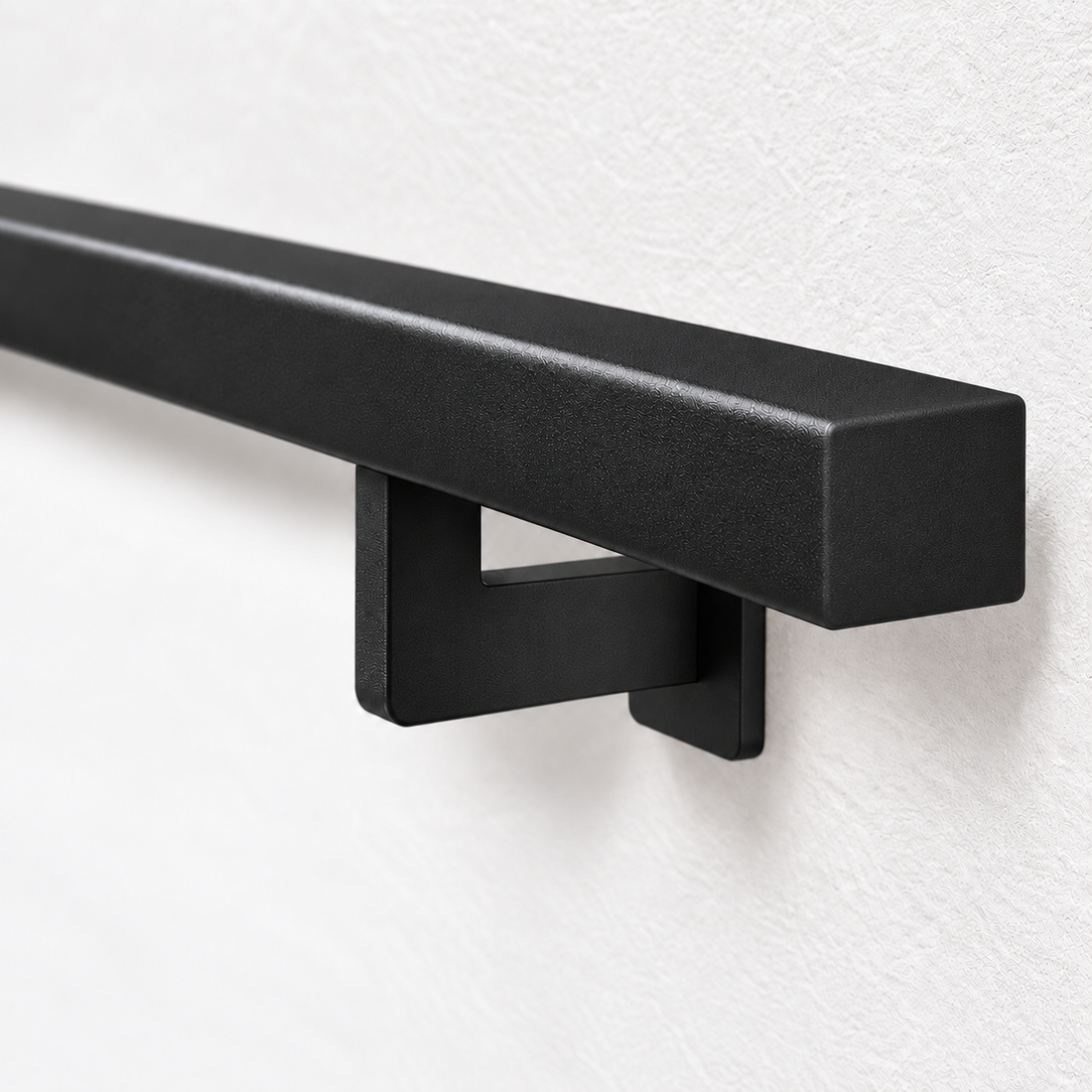 Stalen trapleuning 40x40 mm op maat