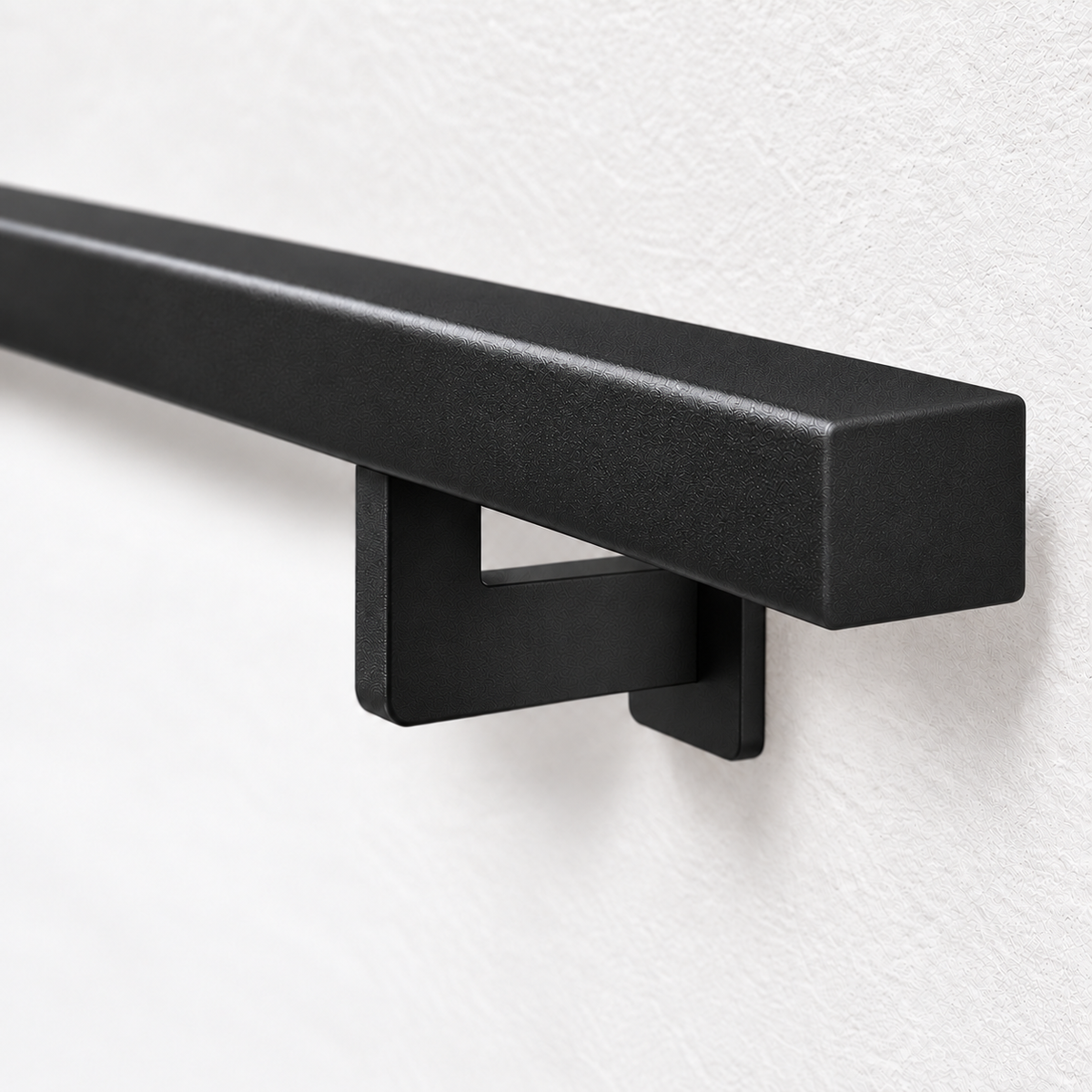 Stalen trapleuning 40x40 mm op maat
