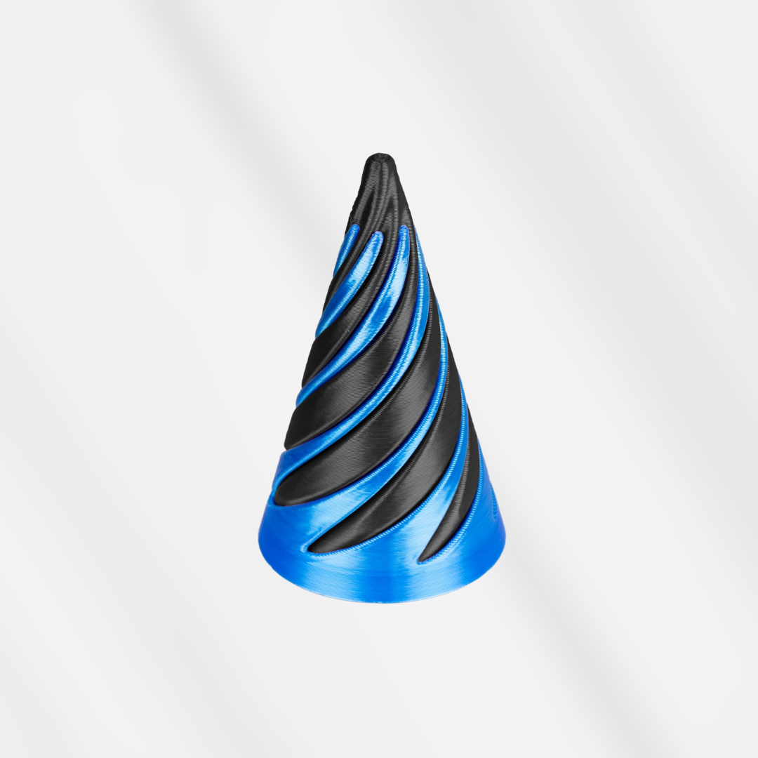 Impossible Spiral Pass-Thru Cube – 3D Geprint Fidget Toy voor Stressverlichting