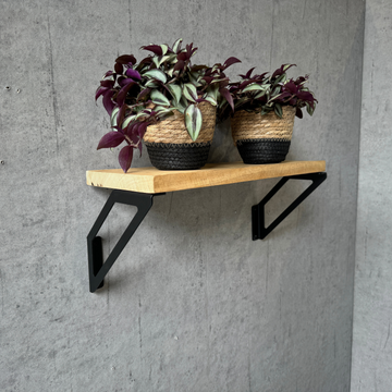 Shelf support bottom | 200mm | Set of 2 | Powder coated steel