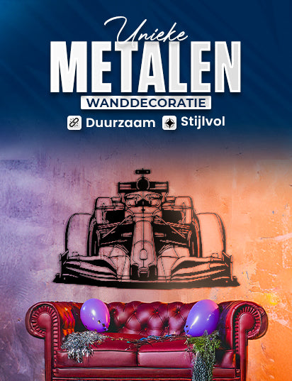 Stalen gepoedercoate wanddecoraties voor moderne interieurs - duurzaam en elegant