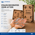 Premium metalbirds van cortenstaal