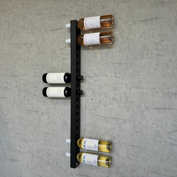 Wine rack tube | 20 bottles | 100cm | Powder coated steel