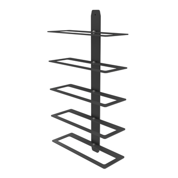Wine bottle holder | wine rack | 5 bottles | powder coated steel